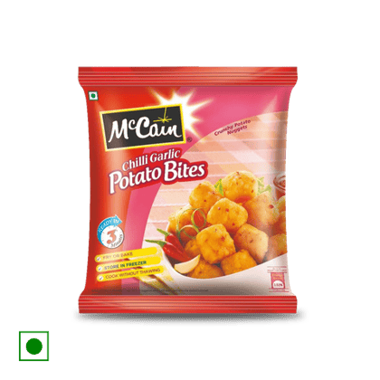 McCain Chilli Garlic Potatoes Bites, 1.24 kg Pouch