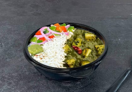 Palak Paneer Rice Bowl