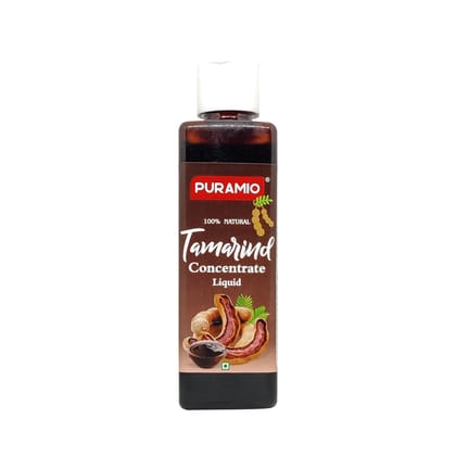 Puramio 100% Natural Tamarind (Imli) Concentrate Liquid, 600 ml