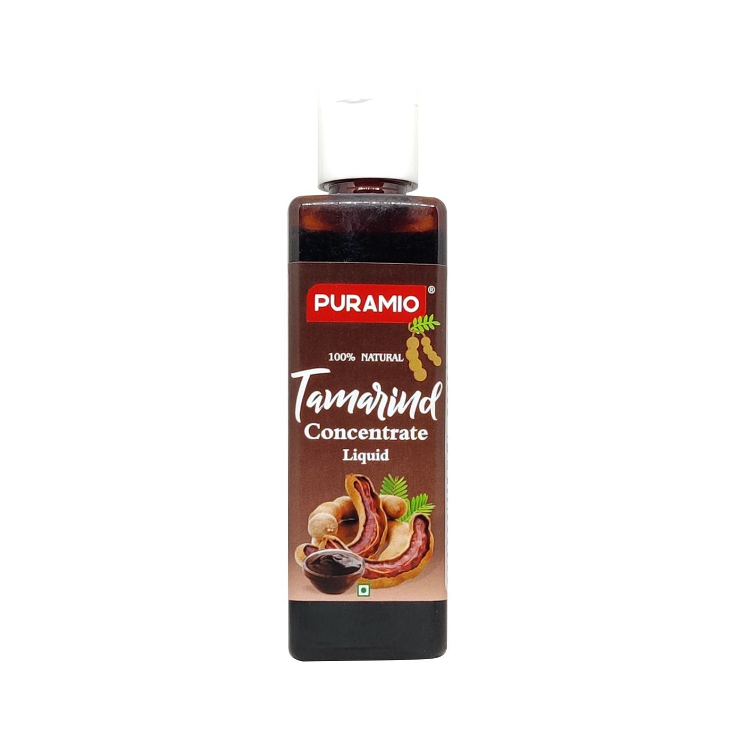 Puramio 100% Natural Tamarind (Imli) Concentrate Liquid, 600 ml