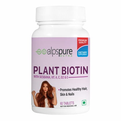 Plant Based Biotin-60 Tablets