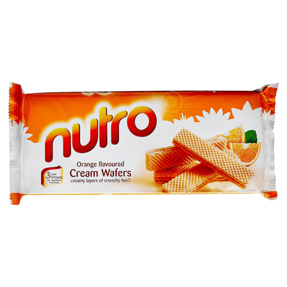 Nutro Orange Flavoured Cream Wafers
