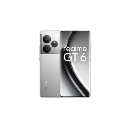 Realme GT 6 (Fluid Silver, 256 GB) (8 GB RAM)