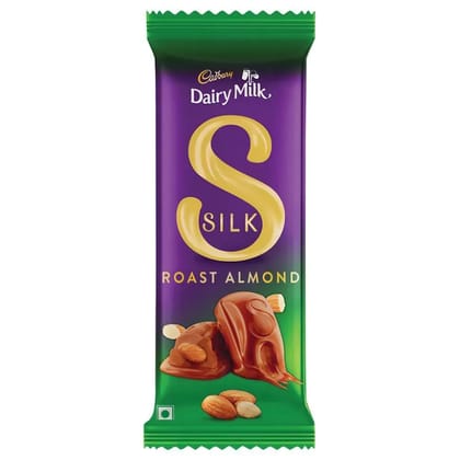 Cadbury Dairy Milk Silk Roast Almond Chocolate Bar