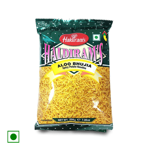 Haldiram's Aloo Bhujia Namkeen, 200 gm Pouch