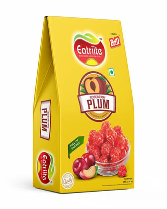 Eatriite Roseberry Plum (Sweetend & Dried Delicious Plum) Assorted Fruit, 200 gm