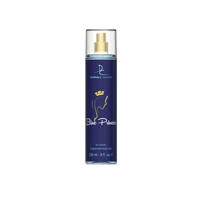 Dorall Collection FBM 236ML FRAGRANCE BODYMIST FOR WOMEN, BLUE PRINCESS