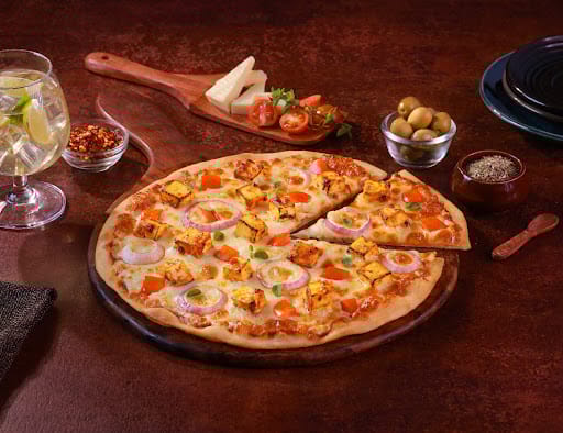 Indi Tandoori Paneer Cheese Burst Pizza [10" Large]