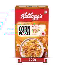Kellogg's Real Almond Honey Corn Flakes 300 GRAM