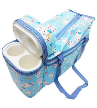REVOLUTION EXPORTS  Lily & Tom Baby Diaper Bag  Multi-Function Large Capacity Waterproof Travel Bag, Baby Nappy Storage Bag, Mother Bag. (Print / Color as per availability)
