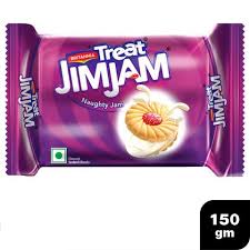 Britannia Jim Jam Cream Biscuit 150 GRAM