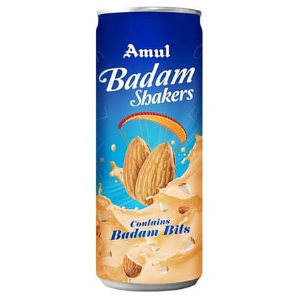 Amul Kool Milkshake - Badam, 200 Ml Can(Savers Retail)