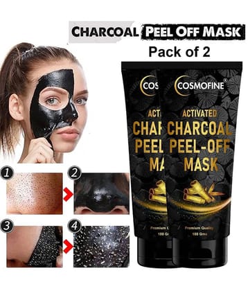 COSMOFINE - Oil Removal Peel Off Mask For All Skin Type ( Pack of 2 )