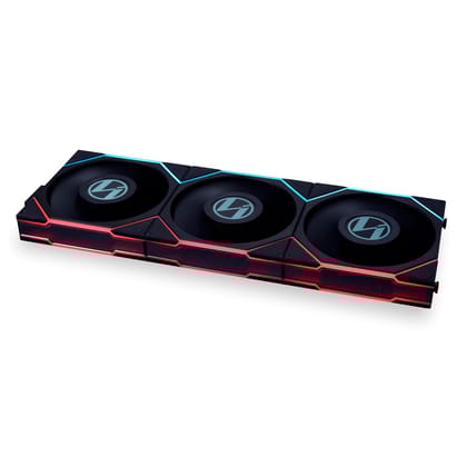 Lian Li Reverse TLLCD 120mm-3 Case Fan  Black, Pack of 3
