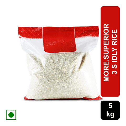 3 S Idly Rice, 5 kg Pack