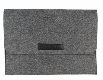 Yacht Laptop Sleeve with Multiple Storage, 15.6-inch, Stern Series, Charcoal, Unisex