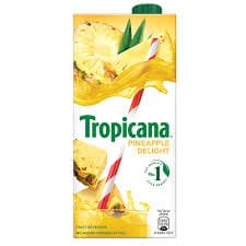 TROPICANA PINEAPPLE DELIGHT FRUIT JUICE 1 L