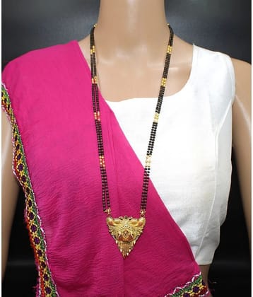 Soni jewellery Golden Mangalsutra ( Pack of 1 ) - Golden