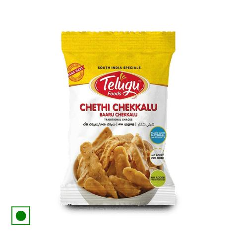 Telugu Foods Chekodilu, 160 gm Pouch