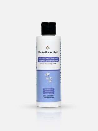 TEA TREE & NEEM DANDRUFF DEFENSE CONDITIONER - DANDRUFF, DULLNESS & LACK of SHINE-200ml