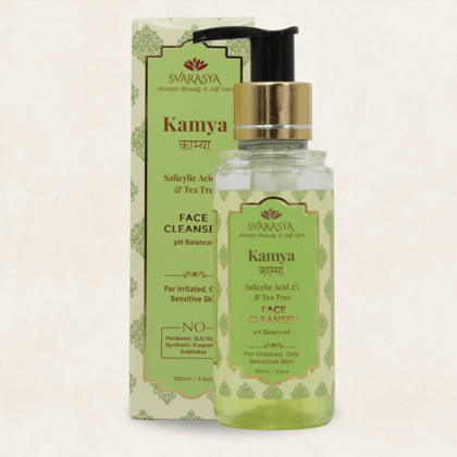 Kamya: The Salicylic Acid + Tea Tree Face Cleanser for Oily, Acne-prone Skin-100ml