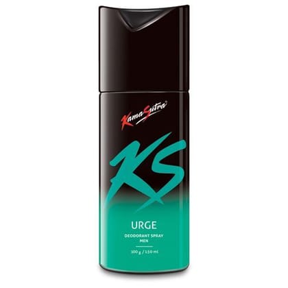 Kamasutra Urge Deodorant Spray - Men, 150 ml