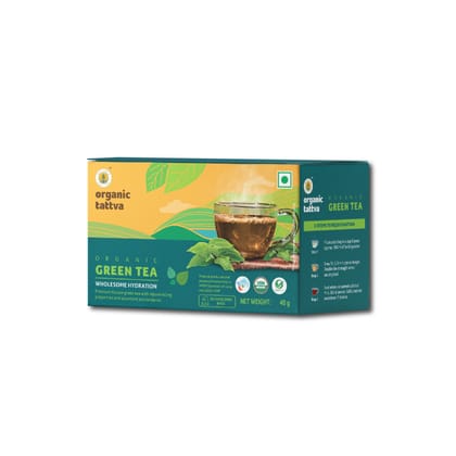 Organic Green Tea (20 teabags) 40g