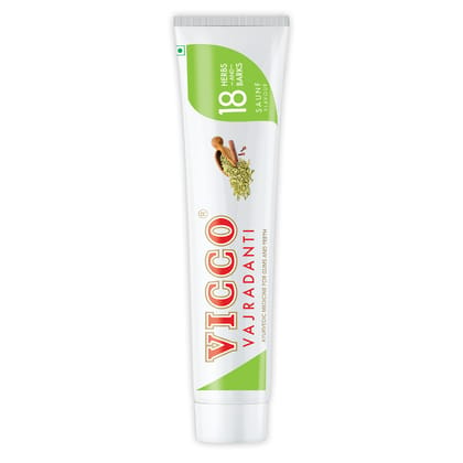 VICCO VAJRADANTI 18 HERBS AND BARKS SAUNF FLAVOUR TOOTH PASTE 160 G