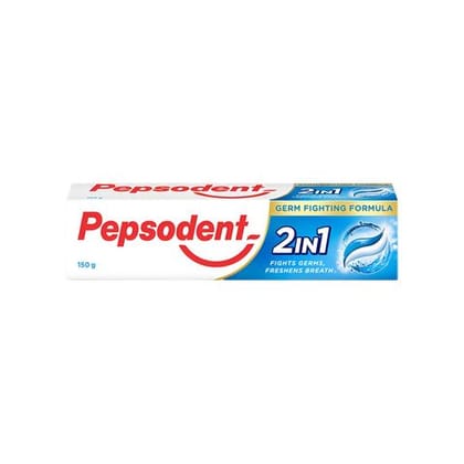 Pepsodent Toothpaste, 2-in-1 Cavity protection, 150 gm Pack