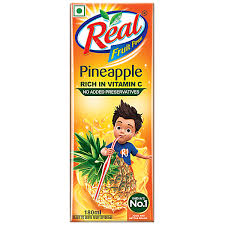 Real Fruit Juice Pineapple 180 MILLI_LITRE