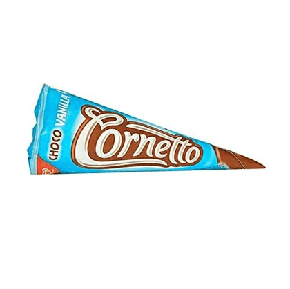 Kwality walls choco vanilla cornetto icecream  115 GRAM