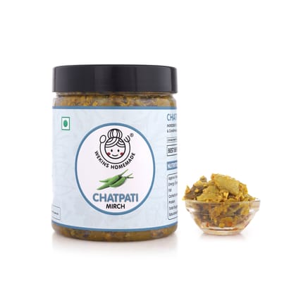 Chatpati Mirch Achaar (Green Chilly Pickle)-250 GM