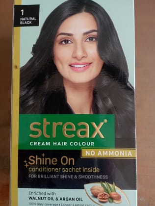 Streax cream hair colour