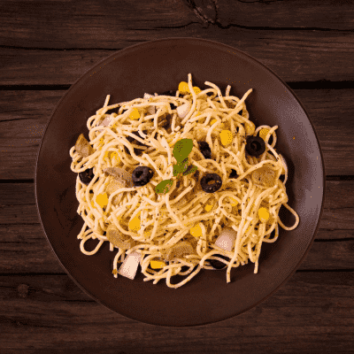 Veg Spaghetti - Pesto