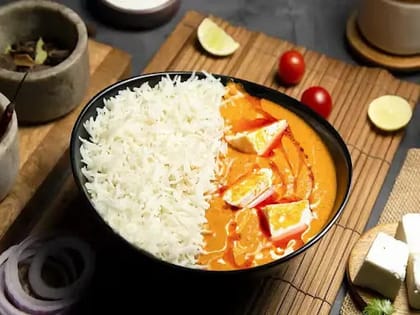 Paneer Butter Masala Rice Bowl