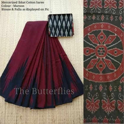 AWESOME LINEN COTTON PRINTED SAREE - 2031