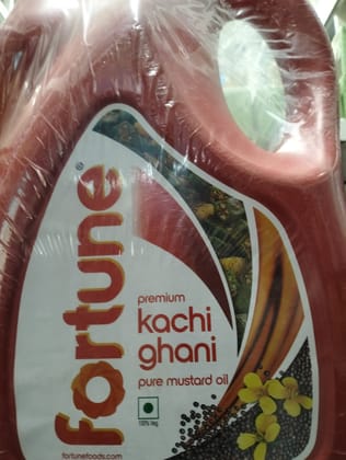 Fortune Premium Kachi Ghani Pure mustard oil 100% veg 