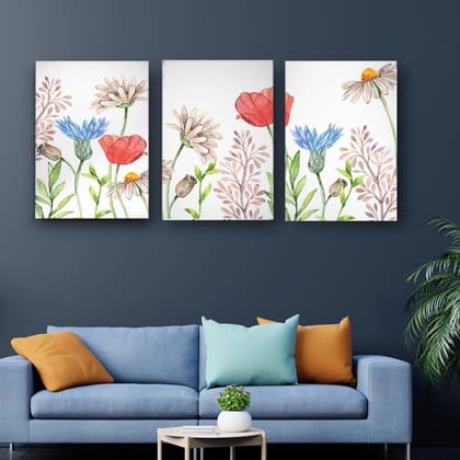 Wildflowers in Bloom Canvas (Matte Finish)