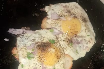 Butter Half Fry Egg