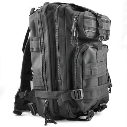 Outdoor Military Backpack Bag 30L-Black / 16.5 inches / 30L