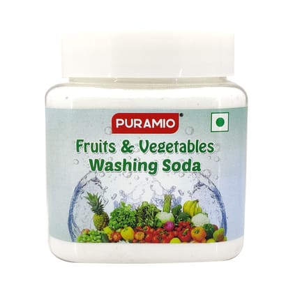 Puramio Fruits & Vegetable Washing Soda, 350 gm