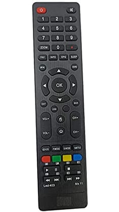 Ehop Remote Compatible for Miromax MX-11 (Please Match The Image with Your existing or Old Remote Before Ordering)