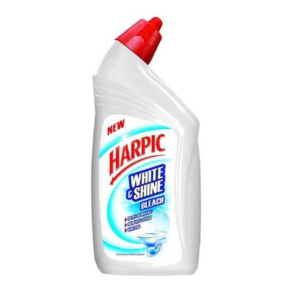 Harpic White & Shine Bleach Toiler Cleaner, 500ml
