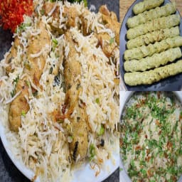 Chicken seekh biryani [4 person]