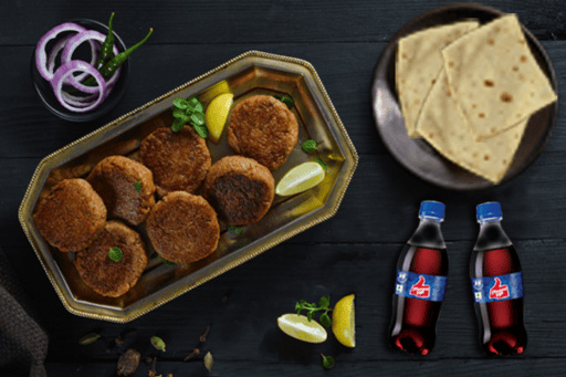 Mutton Galouti Kebab Combo