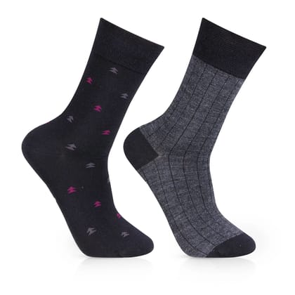 Premium Formal Woolen Socks For Men - Pack Of 2