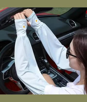 RIVERNEST Multi Color Womens UV Protection Gloves ( Pack of 1 ) - Multi Color
