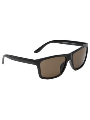 SUNNIES Polycarbonate Sunglass UV 400 Brown Lens Men & Women Rectangle Sunglasses - SUNNIES-014-C6