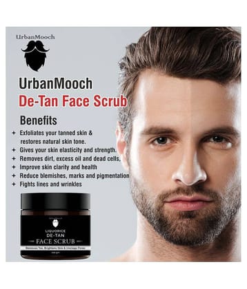 UrbanMooch Skin Brightening De-Tan Facial Scrub 100 g