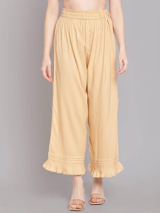 Ruffle Detail Palazzos